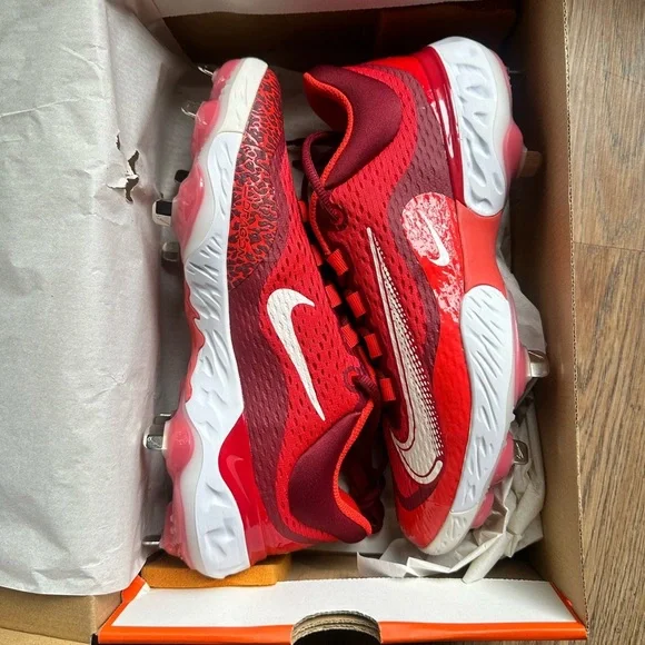 Nike mens Alpha Huarache Elite 4 baseball cleats, new in box - Picture 2 of 5